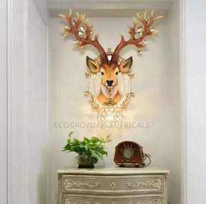 Deer Wall Interior Design Modern Decor
