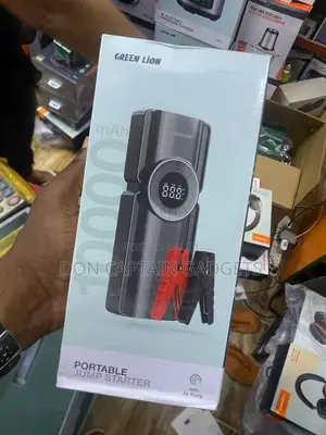 Green Lion Portable Car Jump Starter and Tire Inflator Pump