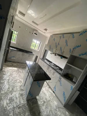 Luxury Kitchen Cabinet With Marble by Oluwaseun Furniture