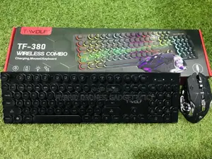 Wireless Mechanic Gaming Keyboard  for Your Monitor Laptop