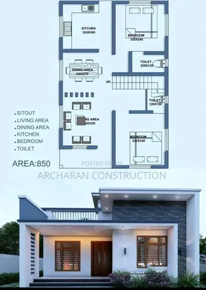 Full Architectural Drawing With Building Approval Processing