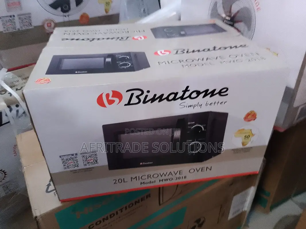 Binatone Compactible 20ltrs Mwo-2018 Microwave + Oven