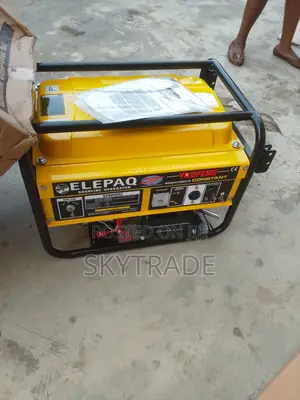 100% Durable Elepaq Constant Gasoline Generator +Key Tyres
