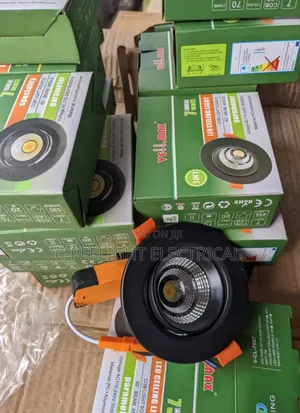 Led Pop Spot Lights Black