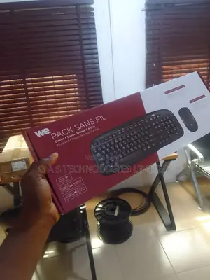We. Pack Sans Fil Wireless Keyboards Mouse for Desktop Computers
