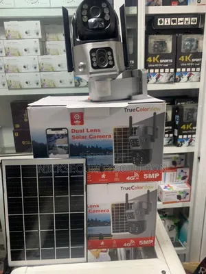 5mp Dual Lens PTZ Solar Camera