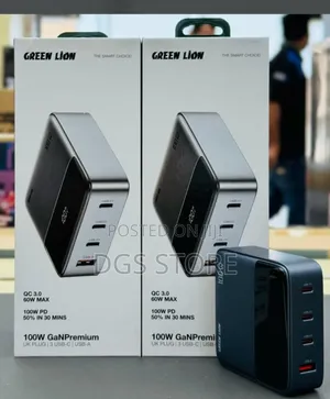 Green Lion 100w Gan Premium Charger