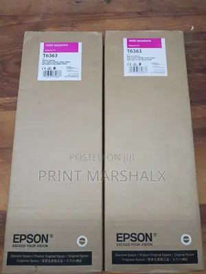 Epson T6363 Vivid Magenta 700ml Ink Cartridge Genuine