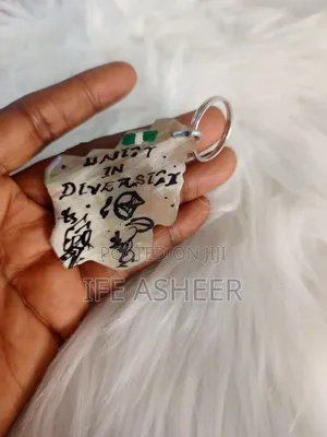 Map of Nigeria Key Holder