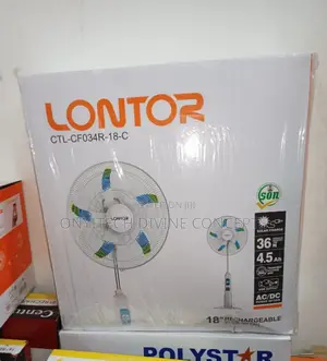 Lontor Rechargeable Standing Fan