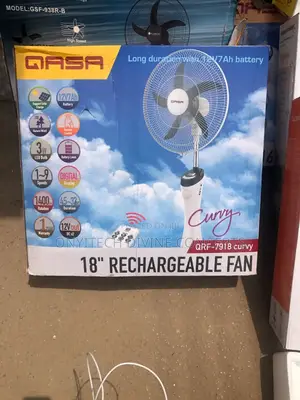 Gasa Rechargeable Standing Fan
