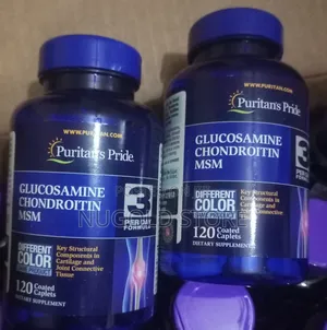 Puritan's Pride Glucosamine Chondroitin MSM by 120 Caplets