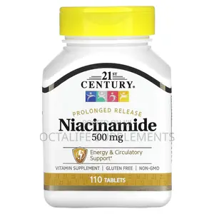 Prolonged Release Niacinamide, 500 Mg, 110 Tablets