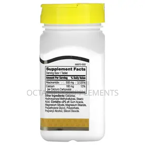 Prolonged Release Niacinamide, 500 Mg, 110 Tablets