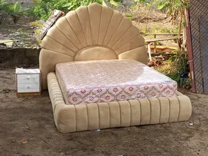 Golden Beige 5 by 6 Bedframe