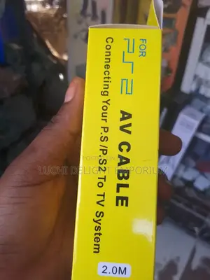 Av Cable for Ps2 and Ps3 Console