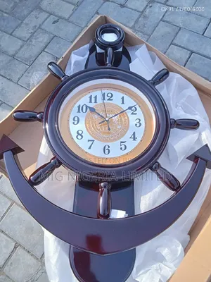 Large Wall Ancho Pendulum Plastics Clock