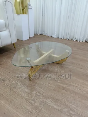 Wooden Glass Center Table