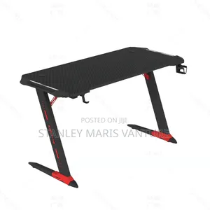Ergonomic Gaming Desk With Led Lighting