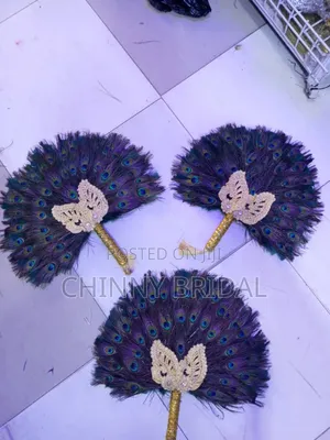 Peacock Hand Fan