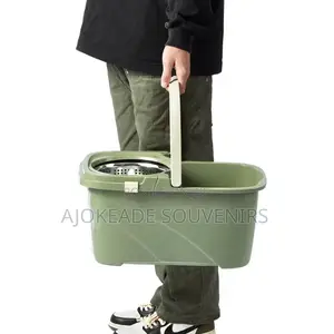 Big Spinning Mop and Bucket