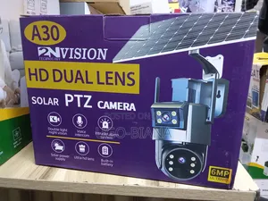 Dual Lens Solar PTZ Camera 2nvision 6mp