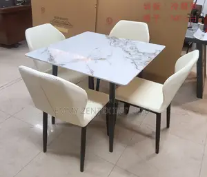 Marble Top Dining Set