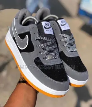 Sneakers — Nike Air Force - Brand New, Quality Grey Sneaker in Ibadan
