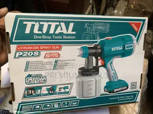 Total Cordless Paint Sprayer One Battery