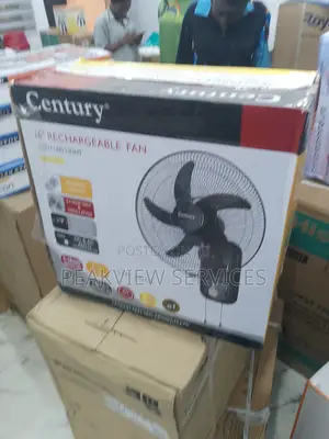 Century 16'' Wall Fan - Strong Airflow, Long Battery Life