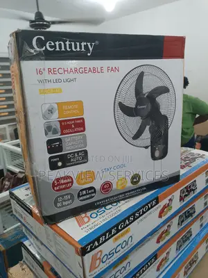 No More Sweating During Blackouts - Century 16' Rechargeable