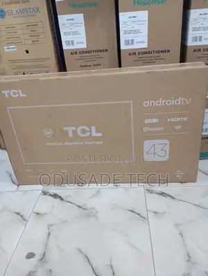 Visionx TCL 43 Inches Android Uhd Smart Television