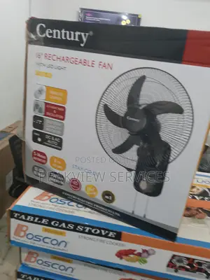 Beat the Heat With a Century 16'' Rechargeable Wall Fan