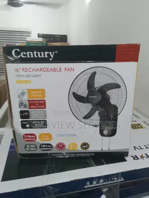 Limited Offer! Century 16'' Rechargeable Fan at Best Price
