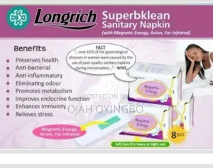 Longrich Superbklean Sanitary Napkin – Premium Anion Guard Pads