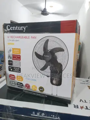 Brand New Century 16'' Rechargeable Wall Fan - Pay on Delive