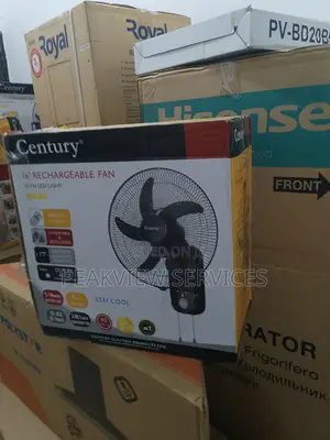 Century 16'' Rechargeable Wallfan - Essential for Households