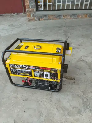 Advanced Elepaq Constant Generator 4.5kva Key Start + Tyres