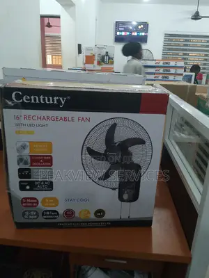 Enjoy Uninterrupted Cooling - Century 16'' Rechargeable Wall