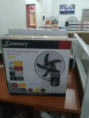 Beat the Heat Effortlessly - Century 16'' Rechargeable Fan