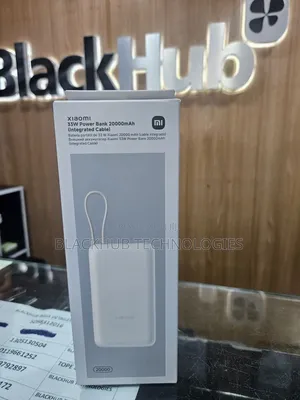 Xiaomi Mi 20000mah Powerbank 33w Fast Charge (Cable Inbuilt)