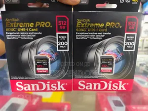 Sandisk Sd Extreme Pro 512gb 200mb/S