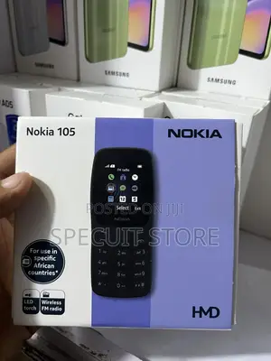 New Nokia 105 Black