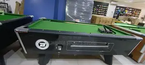 High Quality Black British Pool Table
