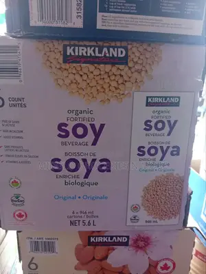 Kirkland Organic Fortified Soy Beverage by 6