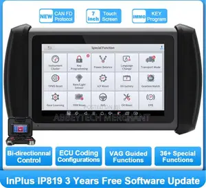 Professional Cars Scanner Xtool Inplus Ip819 Key and Ecu PRG