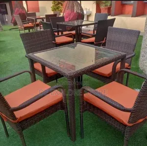Outdoor Set With Padded Seats
