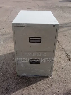 Imported Executive Metallic Office File Cabinet With Key