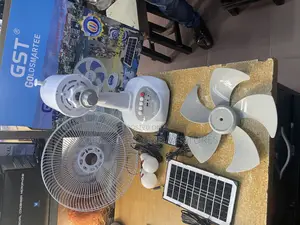 Solar Table Rechargeable Fan