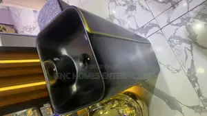 Free Standing Basin Black/ Gold